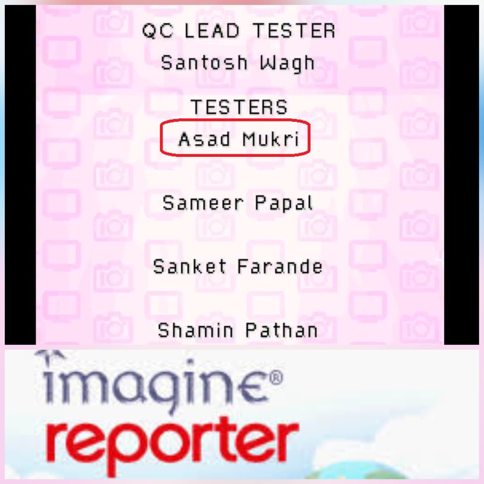 ImagineReporter